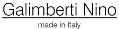 Логотип фабрики Galimberti Nino.